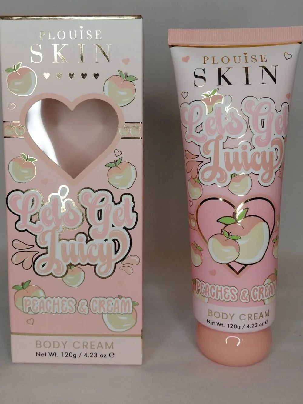 P.Louise - Let's Get Juicy Peaches and Cream Body Lotion